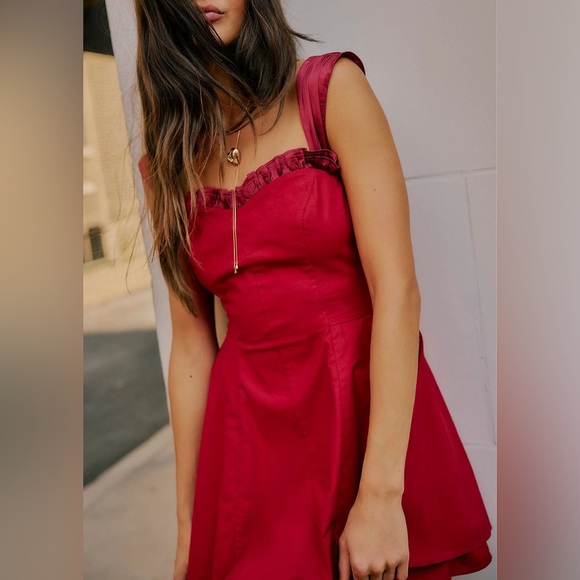 FREE PEOPLE MIDNIGHT MAGIC MINI DRESS B2971 - Picture 3 of 7